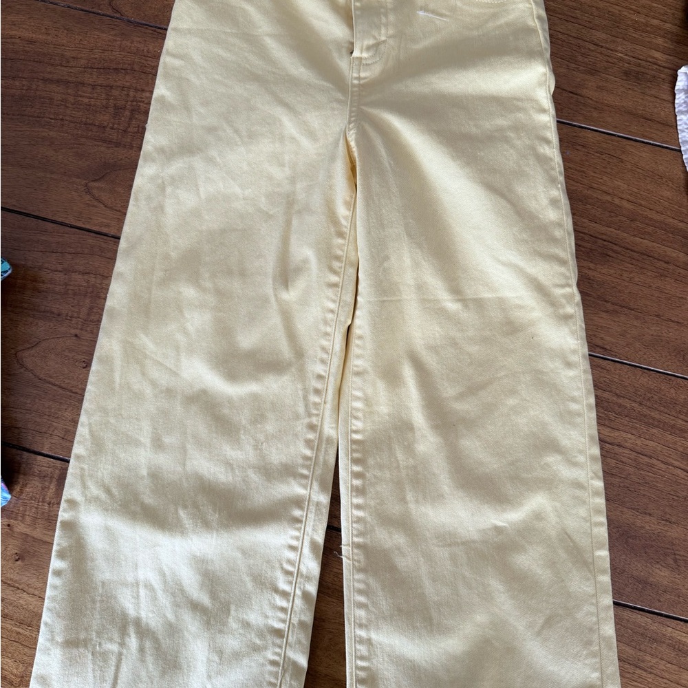 Vineyard Vines Kids Yellow Jeans Size 10 Girls